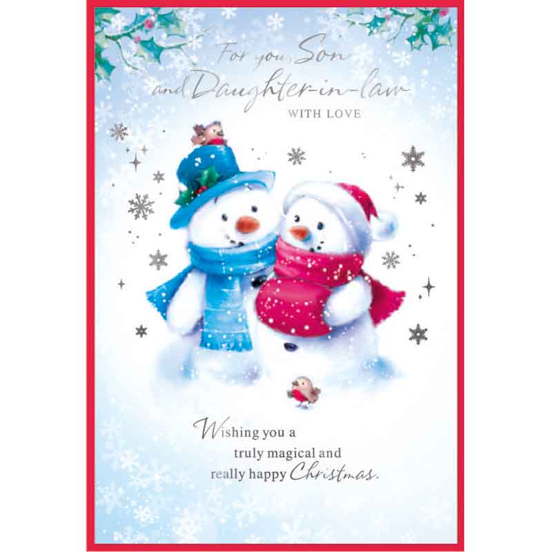 C50 CUTE SON & DAUGHTER IN LAW ELVIN XMAS 6S