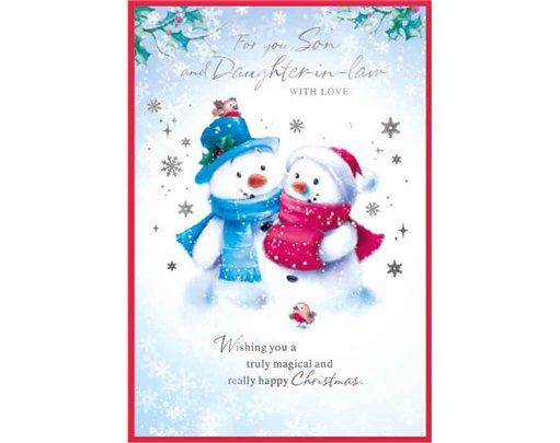 C50 CUTE SON & DAUGHTER IN LAW ELVIN XMAS 6S