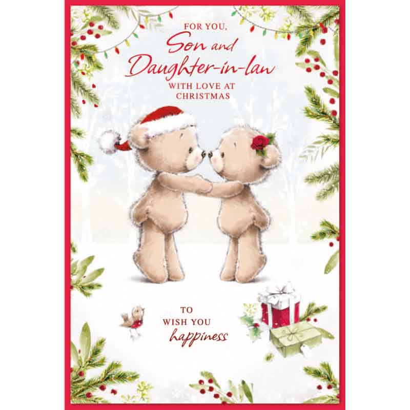 C50 CUTE SON & DAUGHTER IN LAW ELVIN XMAS 6S