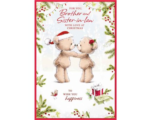 C50 CUTE BROTHER & SISTER IN LAW ELVIN XMAS 6S