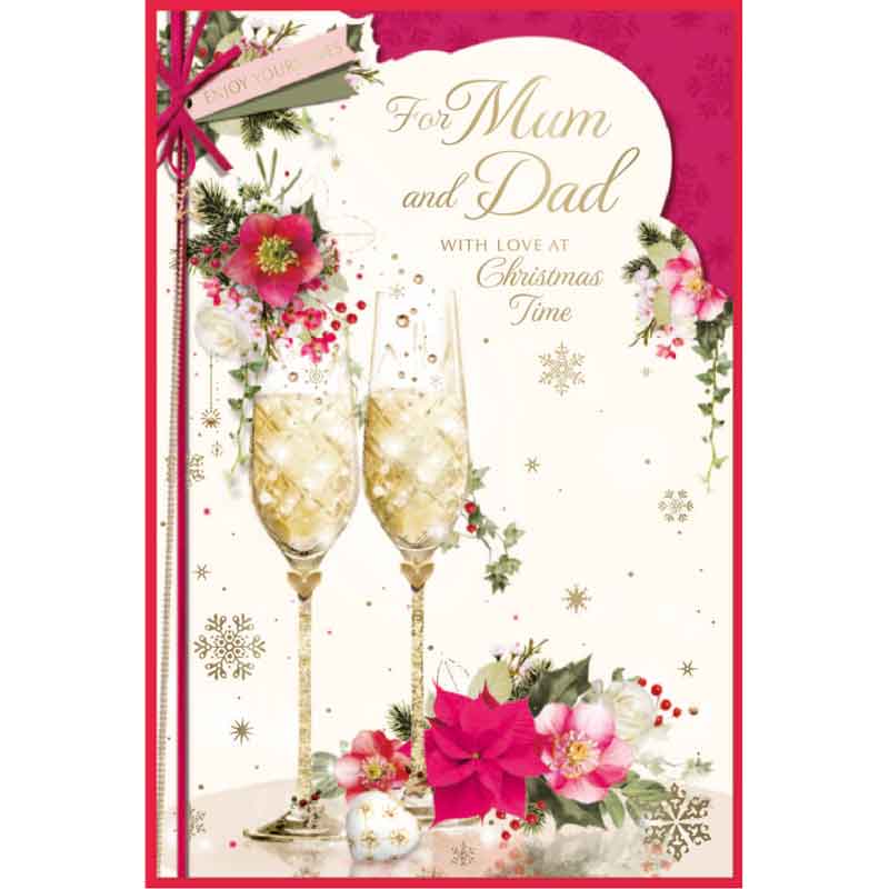 C75 TRAD MUM & DAD ELVIN XMAS 6S