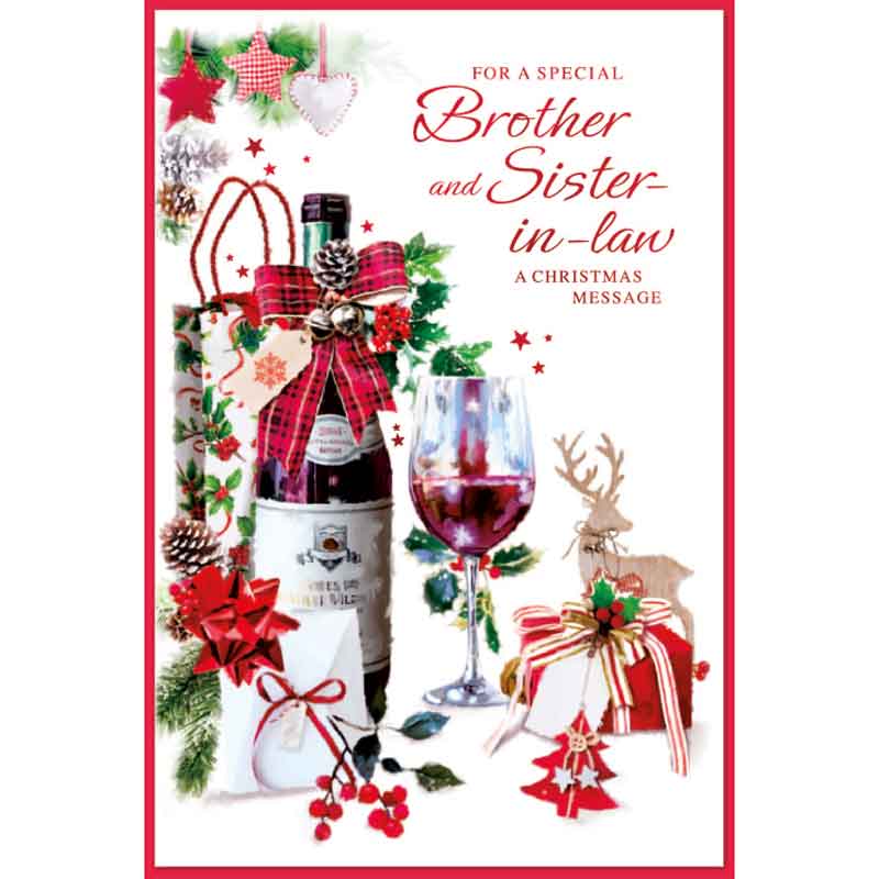 C75 TRAD MALE BROTHER & SISTER IN LAW ELVIN XMAS 6S