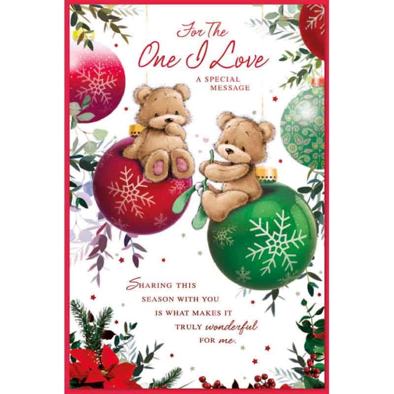 C75 CUTE ONE I LOVE ELVIN XMAS 6S