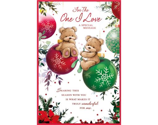 C75 CUTE ONE I LOVE ELVIN XMAS 6S