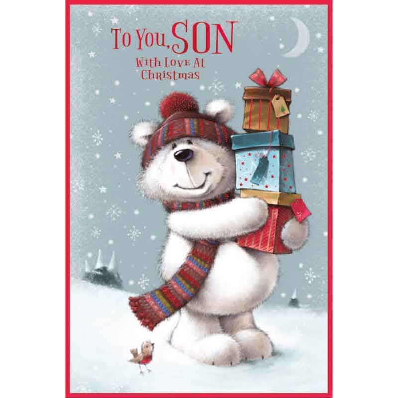 C75 CUTE MALE SON ELVIN XMAS 6S