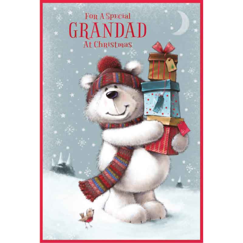 C75 CUTE MALE GRANDAD ELVIN XMAS 6S