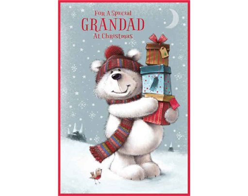 C75 CUTE MALE GRANDAD ELVIN XMAS 6S