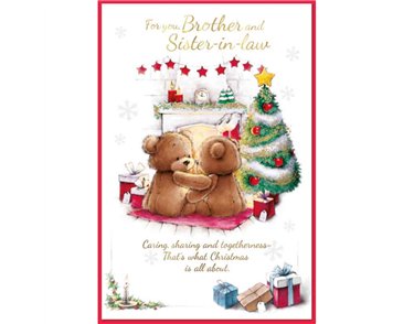 C75 CUTE BROTHER & SISTER IN LAW ELVIN XMAS 6S