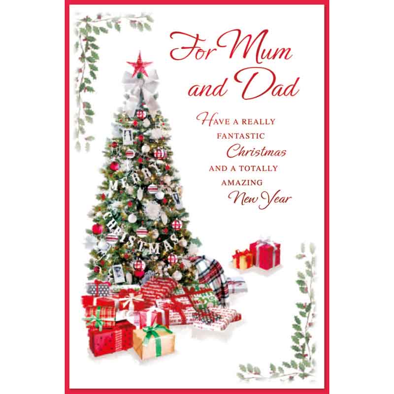 C75 TRAD MUM & DAD ELVIN XMAS 6S