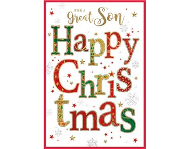 C50 WORD MALE SON ELVIN XMAS 6S