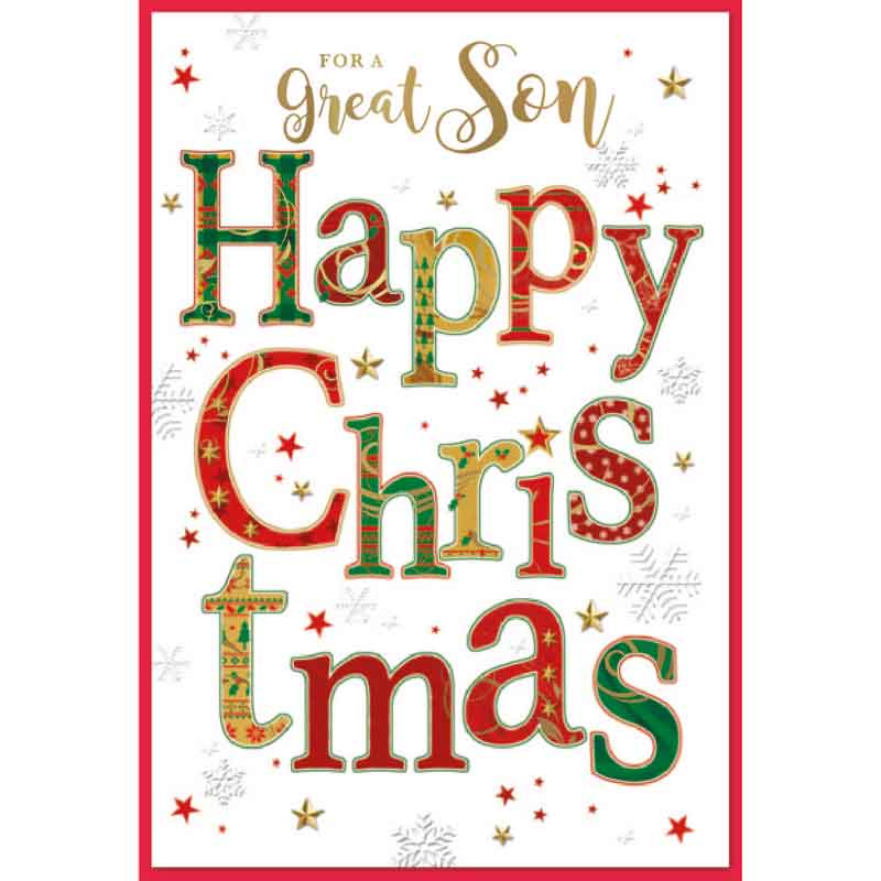 C50 WORD MALE SON ELVIN XMAS 6S