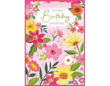 C50 CONTEMPORARY FEMALE BIRTHDAY ISABELS GARDEN 6S