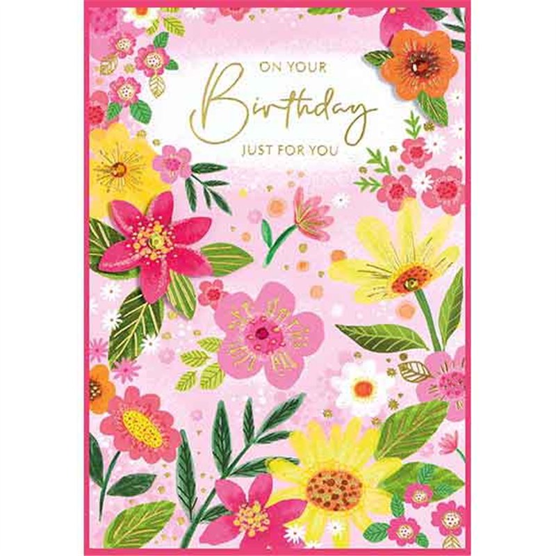 C50 CONTEMPORARY FEMALE BIRTHDAY ISABELS GARDEN 6S
