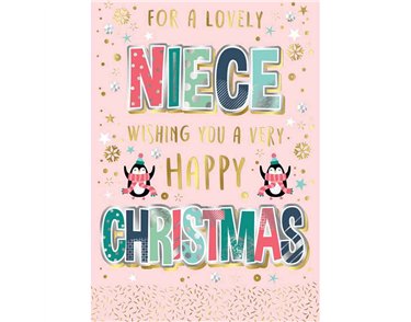 C75 NIECE XMAS PIZZAZ REGAL 3D XMAS 6S