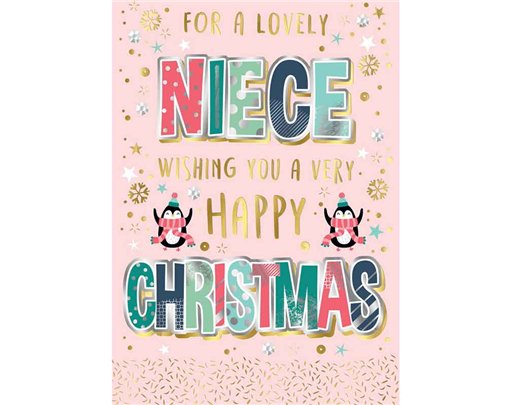 C75 NIECE XMAS PIZZAZ REGAL 3D XMAS 6S