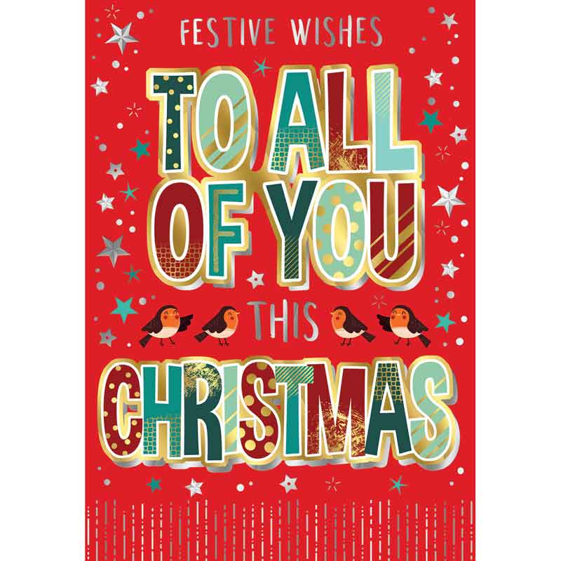 C75 TO ALL OF YOU XMAS PIZZAZ REGAL 3D XMAS 6S