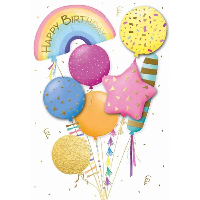 C50 FEMALE TRAD OPEN BIRTHDAY HANDMADE CARD 6S