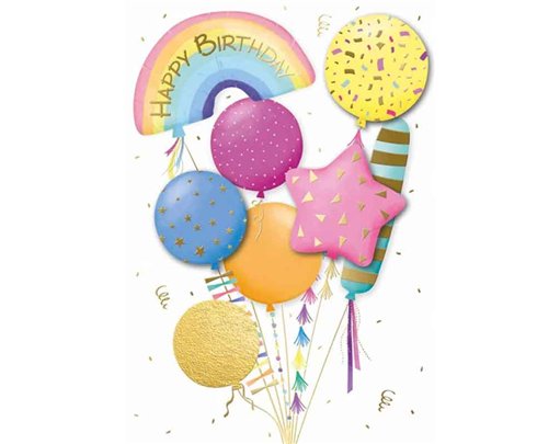 C50 FEMALE TRAD OPEN BIRTHDAY HANDMADE CARD 6S