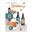 C50 MALE TRAD OPEN BIRTHDAY HANDMADE CARD 6S