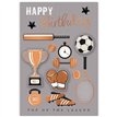 C50 MALE TRAD OPEN BIRTHDAY HANDMADE CARD 6S