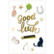 C50 TRAD GOOD LUCK HANDMADE CARD 6S