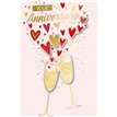 C50 TRADITIONAL YOUR ANNIVERSARY HANDMADE CARD 6S