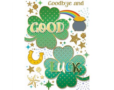C50 TRAD GOODBYE & GOOD LUCK SILVERLINE 12S