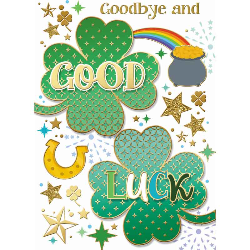 C50 TRAD GOODBYE & GOOD LUCK SILVERLINE 12S