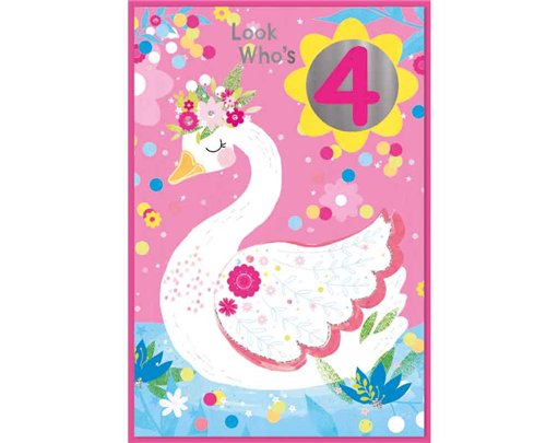 C50 GIRLS 4TH BIRTHDAY SIMON ELVIN 6S