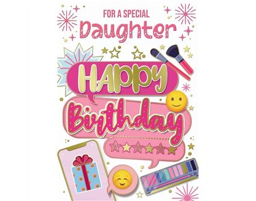 C50 JUVENILE DAUGHTER BIRTHDAY SILVERLINE 12S