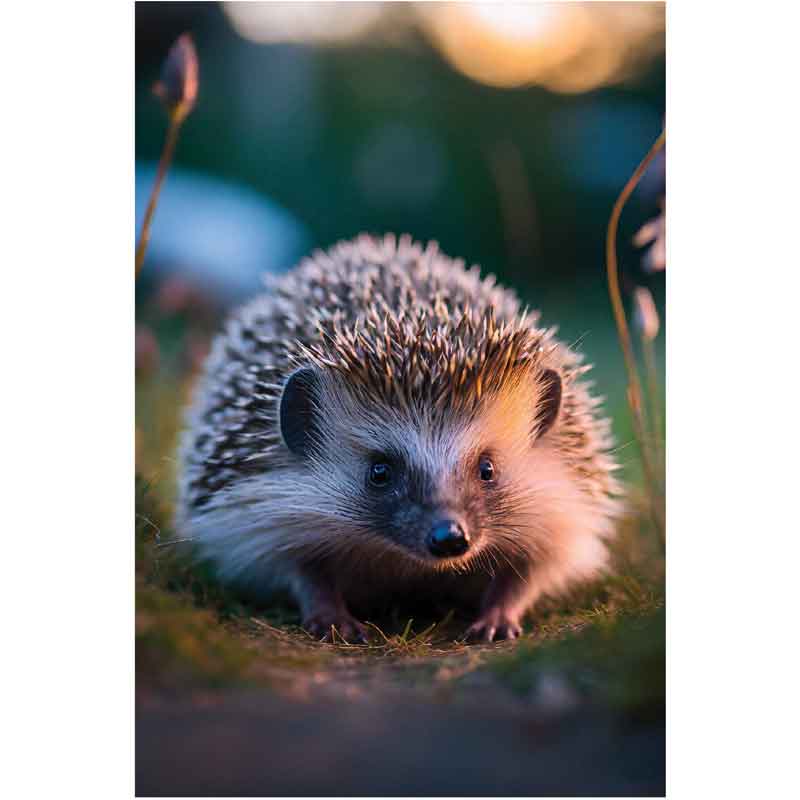 C50 HEDGEHOG BLANK CARD 6S