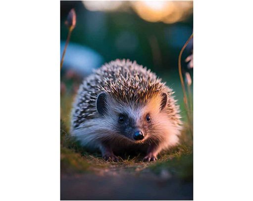 C50 HEDGEHOG BLANK CARD 6S