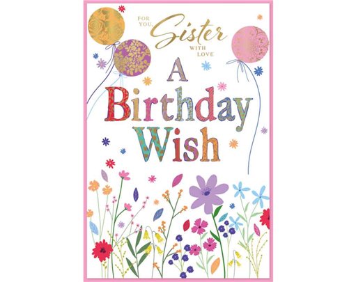 C75 SISTER BIRTHDAY SIMON ELVIN 6S