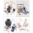 C50 3D FEMALE MODERN BIRTHDAY HANDMADE CARD 6S