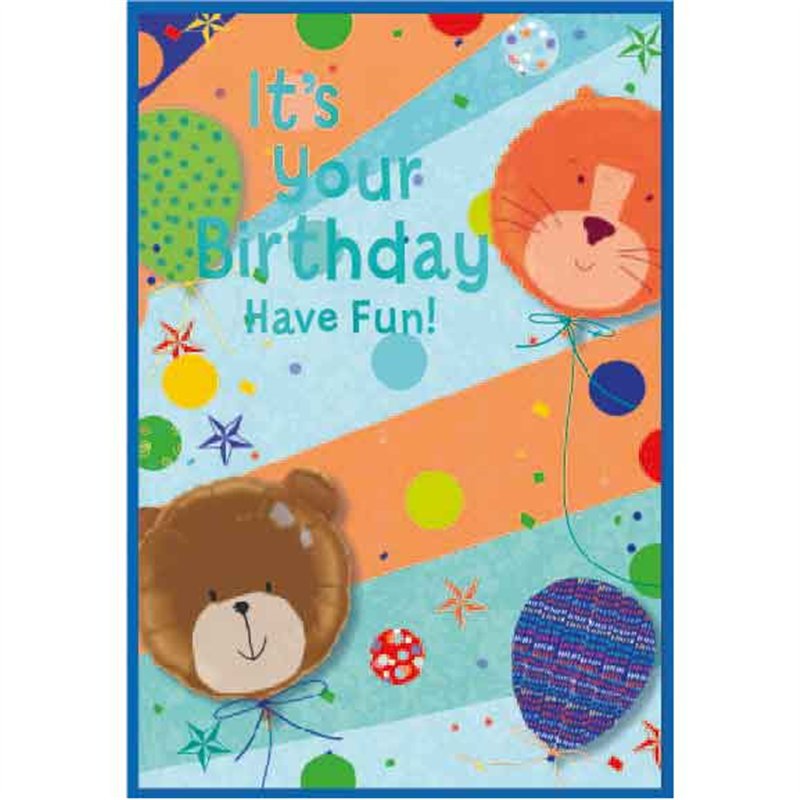 C50 JUVENILE BOY BIRTHDAY SIMON ELVIN 6S