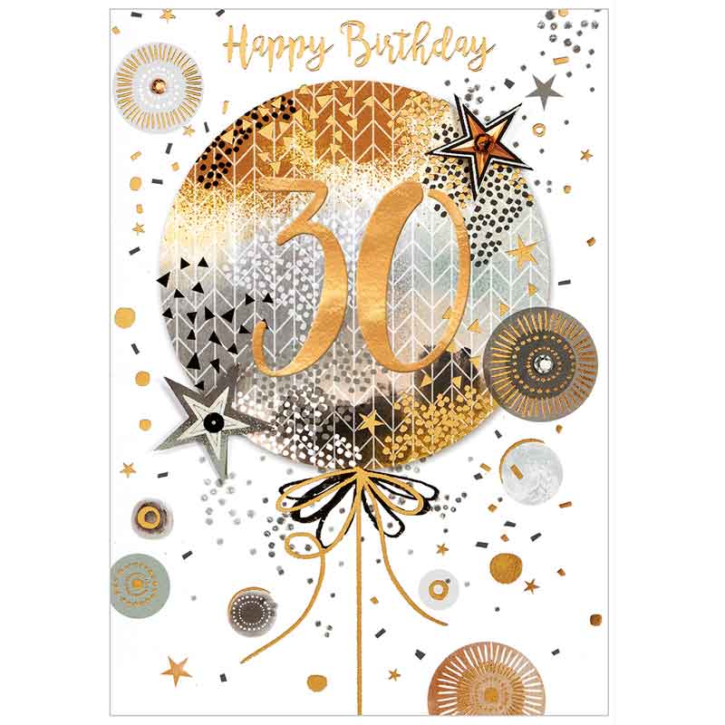 C50 MALE 30TH BIRTHDAY ISABELS GARDEN 6S