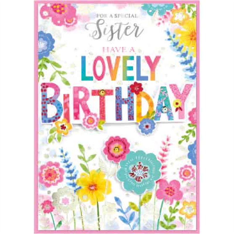 C50 SISTER BIRTHDAY ISABELS GARDEN 6S