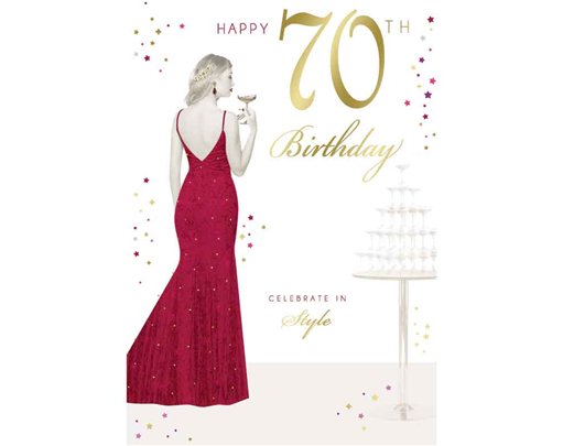 C60 AGE 70 FEMALE BIRTHDAY KINGFISHER 6S