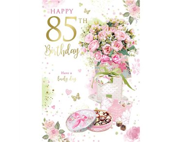 C60 AGE 85 FEMALE BIRTHDAY KINGFISHER 6S