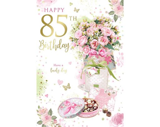 C60 AGE 85 FEMALE BIRTHDAY KINGFISHER 6S
