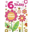 C50 6TH BIRTHDAY GIRL SILVERLINE 12S