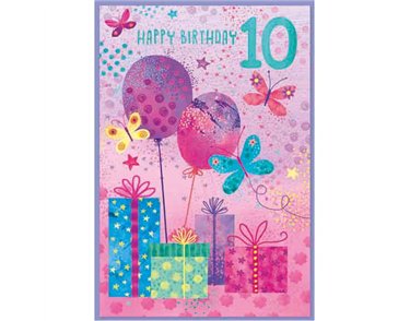C50 JUVENILE GIRL 10TH BIRTHDAY SIMON ELVIN 6S