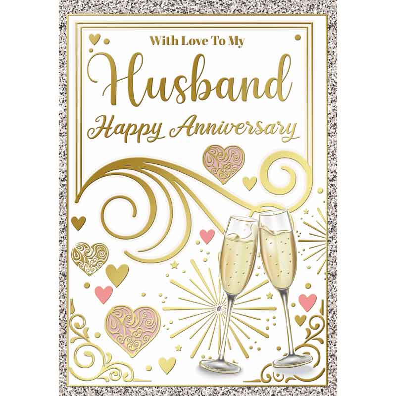 C50 TRAD HUSBAND ANNIVERSARY SILVERLINE 12S