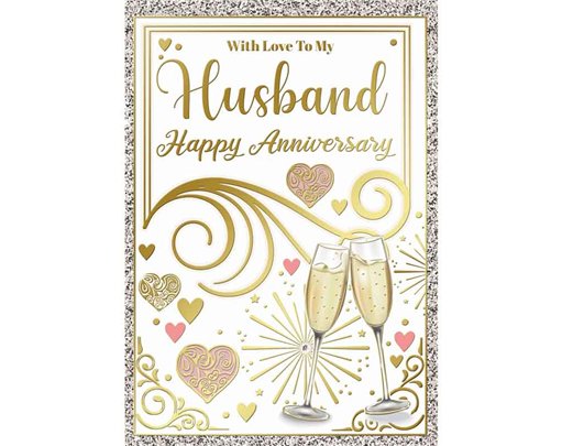 C50 TRAD HUSBAND ANNIVERSARY SILVERLINE 12S