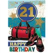 C50 MALE TRAD 21ST BIRTHDAY SILVERLINE 12S