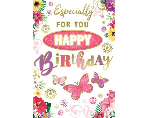 C50 TRAD MUM BIRTHDAY SILVERLINE 12S