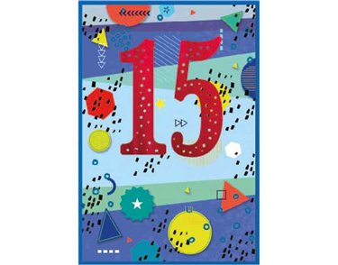 C50 JUVENILE BOY 15TH BIRTHDAY SIMON ELVIN 6S
