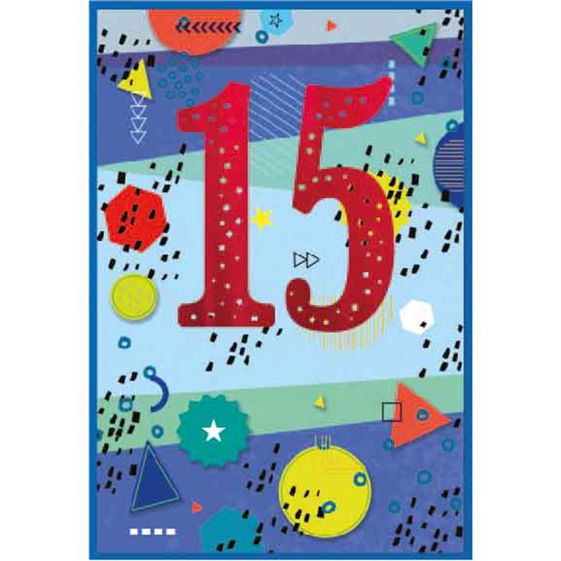 C50 JUVENILE BOY 15TH BIRTHDAY SIMON ELVIN 6S