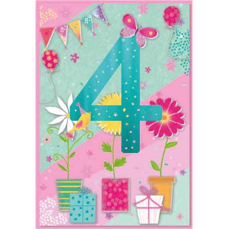 C50 JUVENILE GIRL 4TH BIRTHDAY SIMON ELVIN 6S