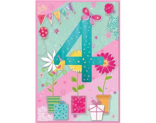 C50 JUVENILE GIRL 4TH BIRTHDAY SIMON ELVIN 6S